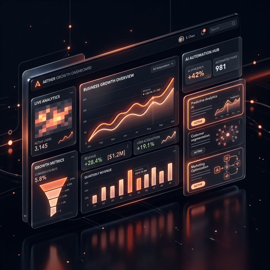 Digital Dashboard UI