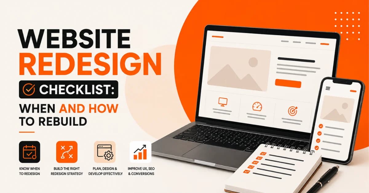 Website Redesign Checklist: When and How to Rebuild