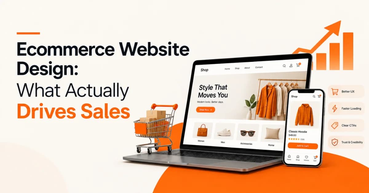Ecommerce Website Design: What Actually Drives Sales