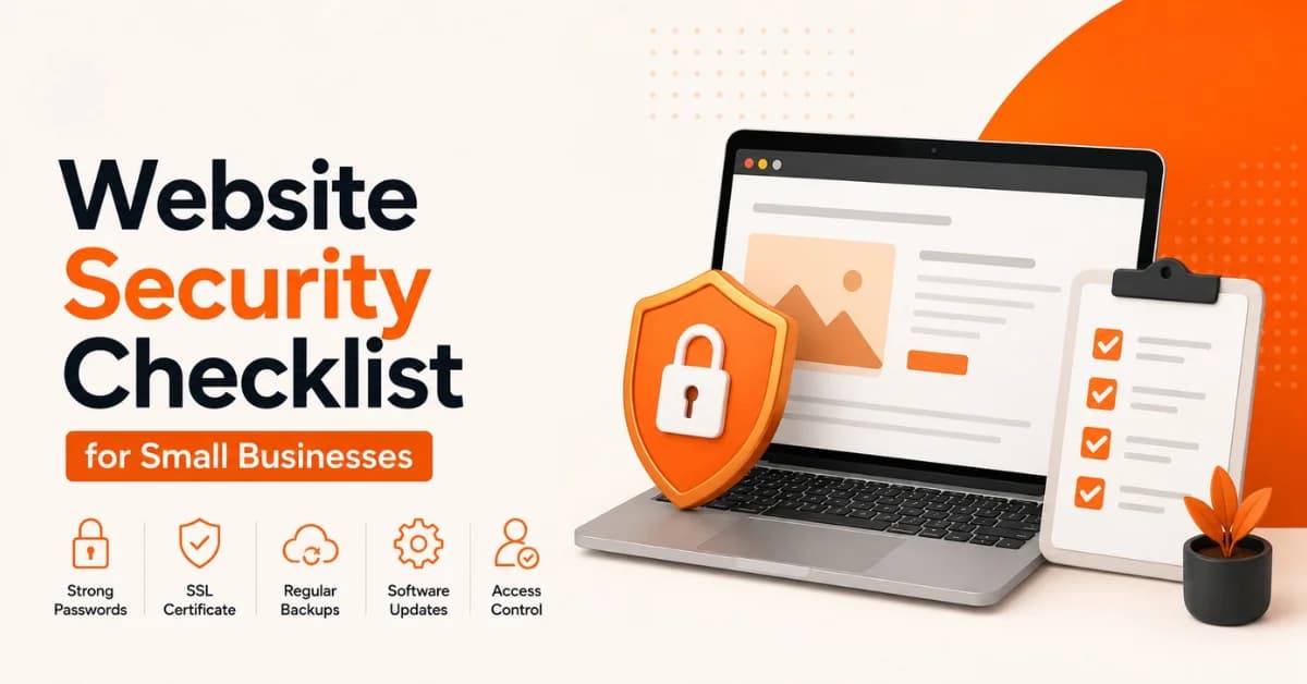 Website Security Checklist for Small Businesses