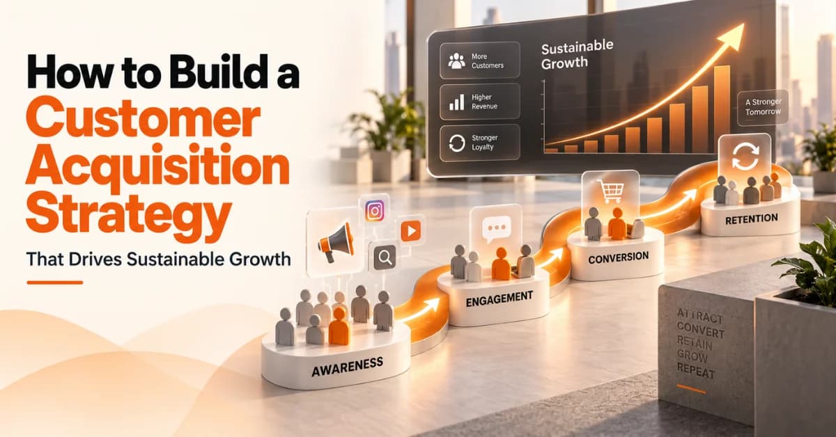 How to Build a Customer Acquisition Strategy That Drives Sustainable Growth