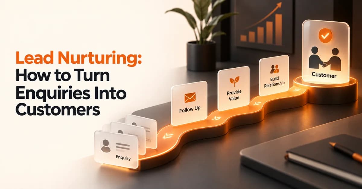 Lead Nurturing: How to Turn Enquiries Into Customers