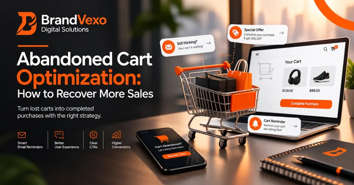 Abandoned Cart Optimization: How to Recover More Sales