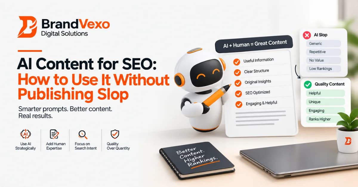 AI Content for SEO: How to Use It Without Publishing Slop