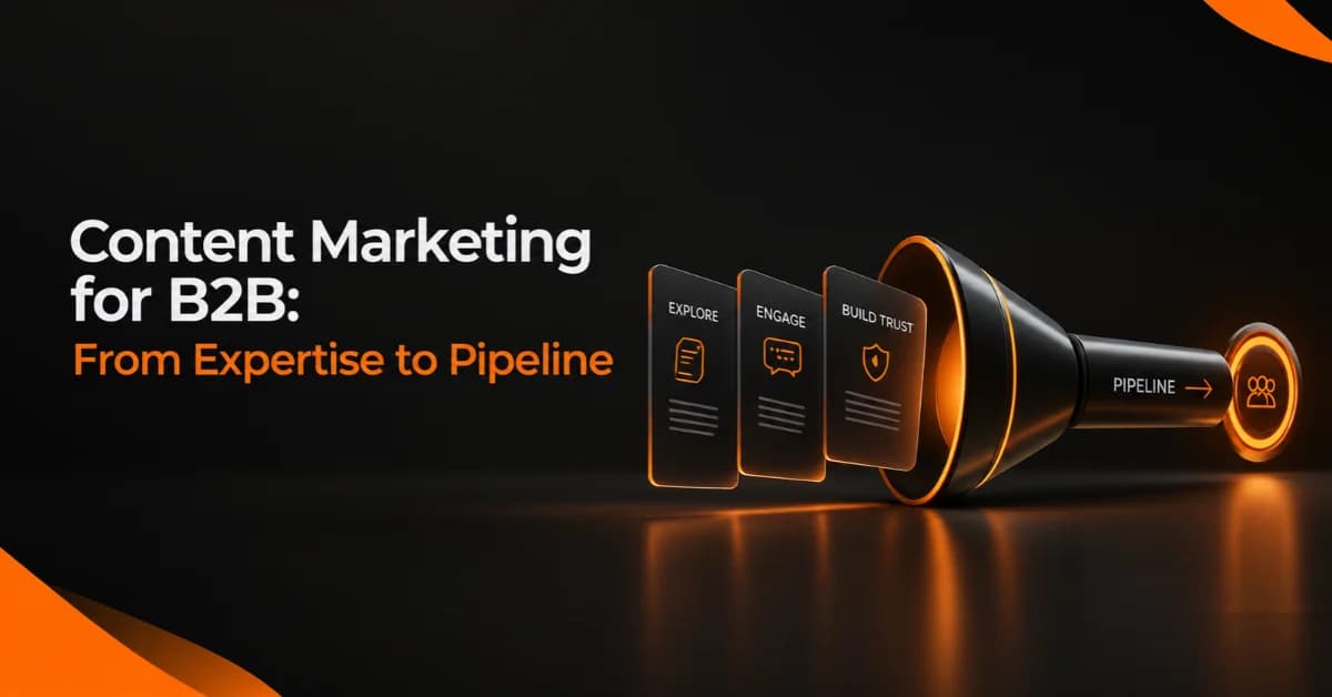 Content Marketing for B2B: From Expertise to Pipeline