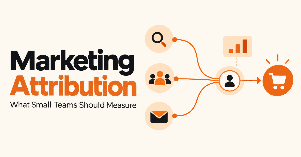 Marketing Attribution: What Small Teams Should Measure