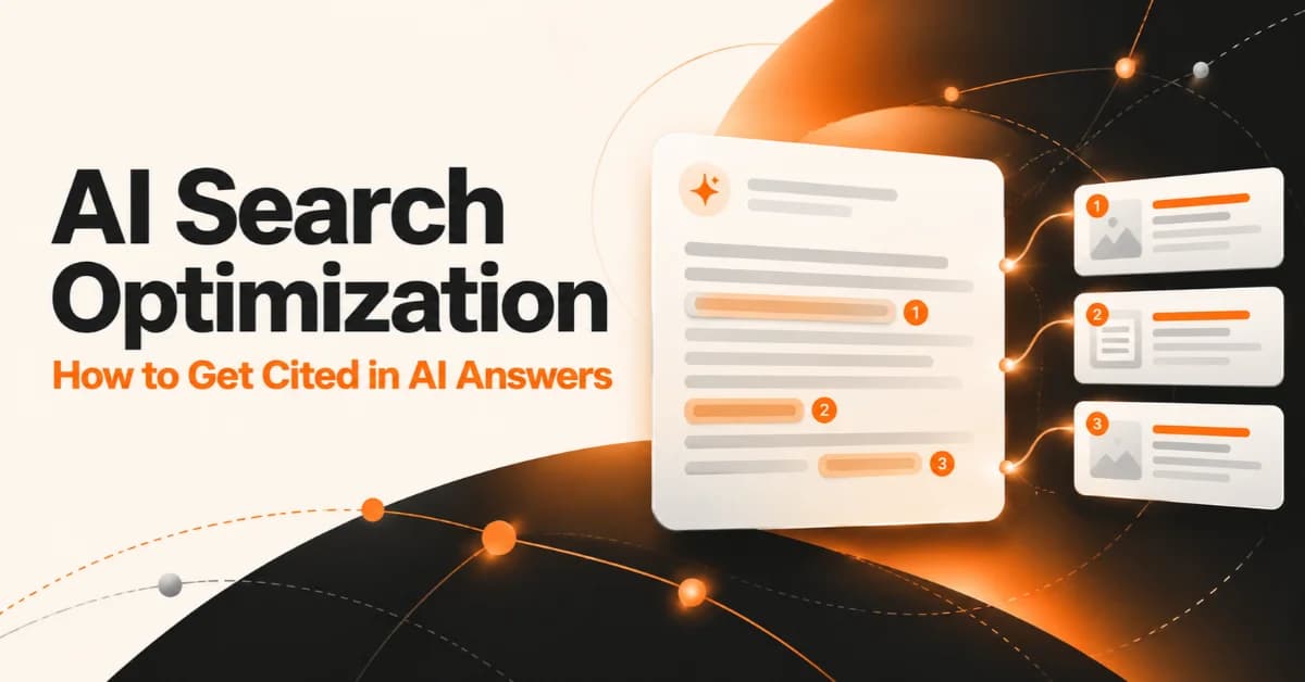 AI Search Optimization: How to Get Cited in AI Answers
