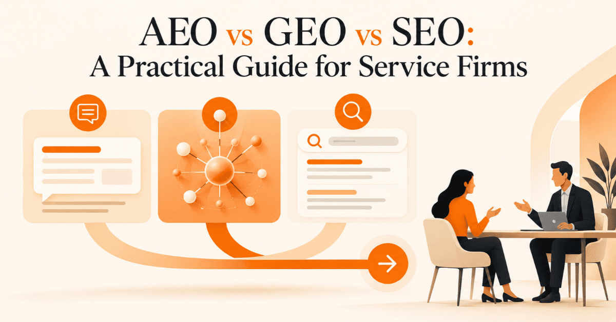 AEO vs GEO vs SEO: A Practical Guide