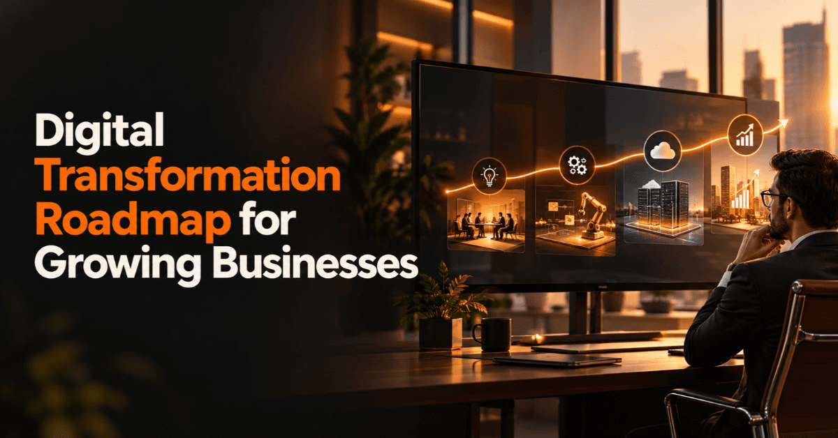Digital transformation roadmap for growing businesses